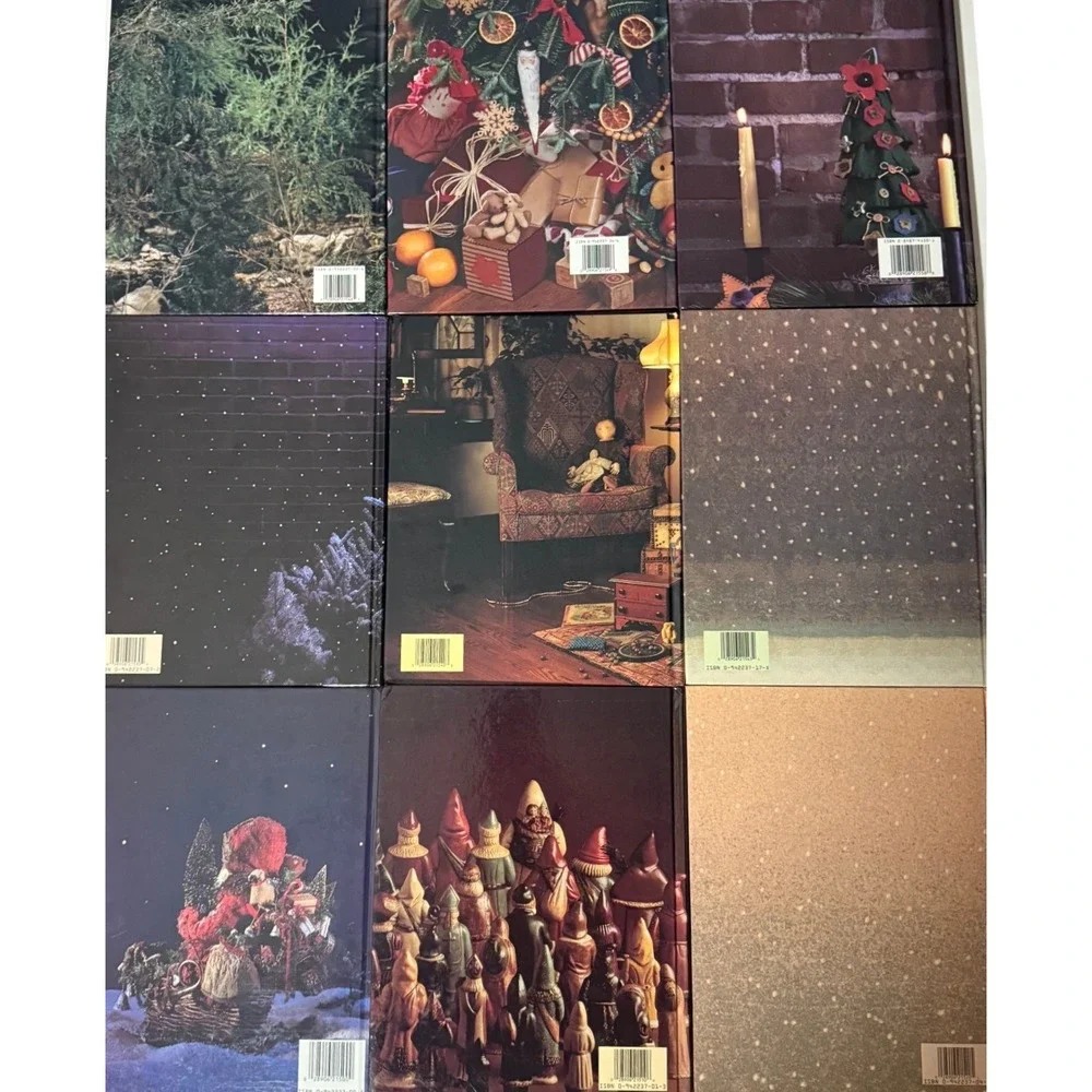 Leisure Arts The Spirit of Christmas Creative Holiday Ideas Books Set of 9 Books